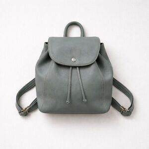 Coach Vintage Madison Mint Green Leather Backpack Made In Italy #4911